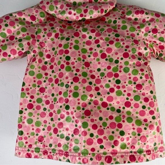 Pluie Pluie Girls Outerwear Pink Polka Dot Unlined
Raincoat Size 1/2 - Picture 9 of 9